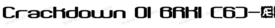 Crackdown O1 BRK1 (6)字体转换